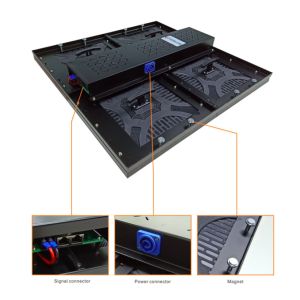 3840HZ FCC P3.91mm 1000cd/sqm Front Maintenance LED Signs