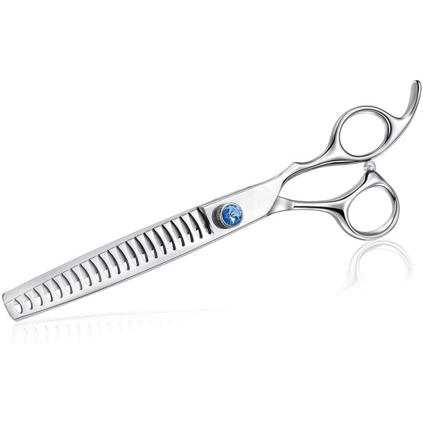 Buy Ergonomic Fishbone Teeth Pet Hair Cutting Grooming Thinning Shears at wholesale prices