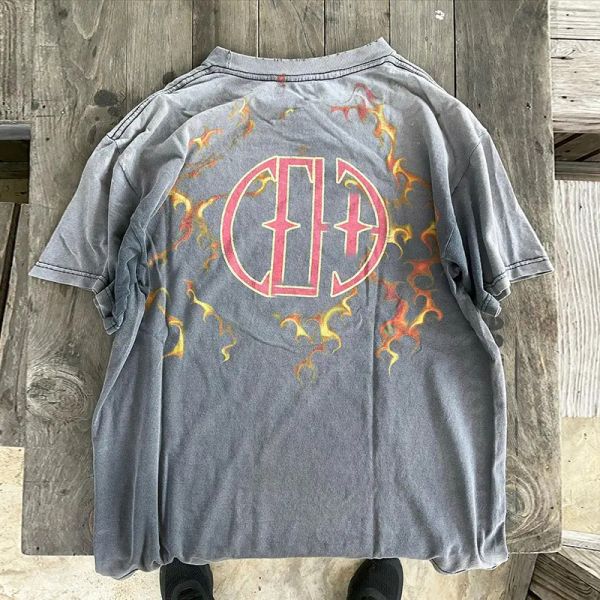 Mei Yue 200 280 290 300 Gsm Men'S Acid Wash T-Shirt Mens Tee Vintage Bootleg Oversized Dtg Tshirt Graphic T Shirts Custom