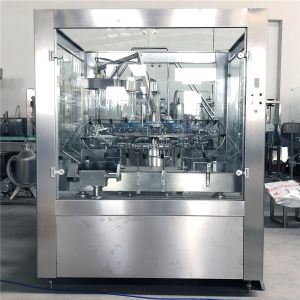 Wine Glass Bottle Rinser Machine , Rotary Bottle Cleaning Machine