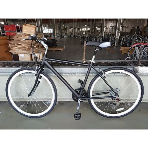 4130 Chromoly Single Speed Retro Mens Step Through City Cruiser Bike with 700C Wheel Size