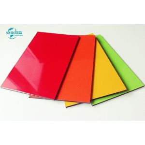 Glossy Aluminium Acp Composite Panel 2mm Thickness