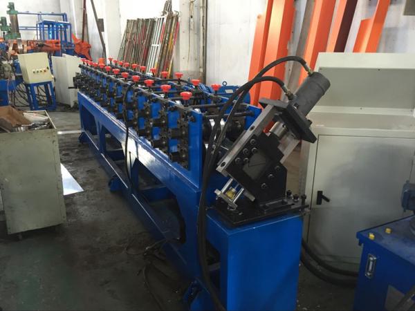 Buy 1-3mm thickness Custom CZ Purlin Roll Forming Machine , Steel Section Profile Roll Forming Equipment at wholesale prices