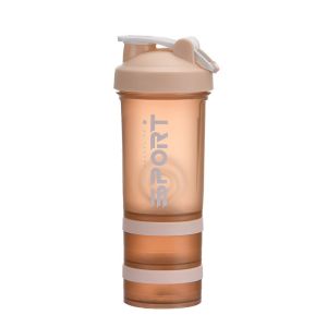 Personalised Transparent 700ml Protein Shaker Bottle For Gym