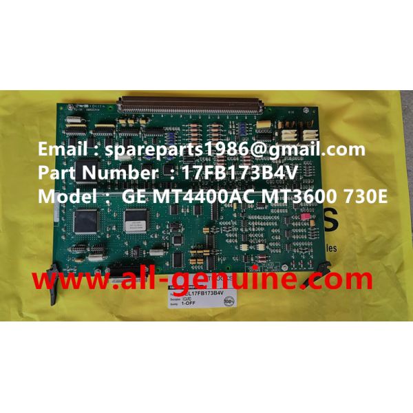 17FB173B4V X GE TEREX UNIT RIG BUCYRUS MT4400AC MT5500 MT3600 NTE240 NTE260 NHL DUMP TRUCK HAULER MINING