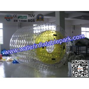 Popular Inflatable Roller Ball With Water Games , Inflatable Fun Roller