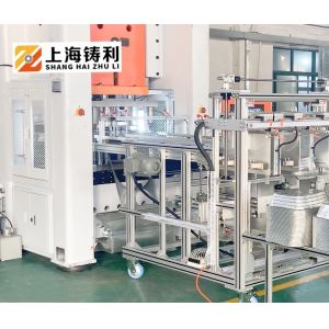 SMC Food Container Punching Machine 24KW Aluminium Food Container Machine
