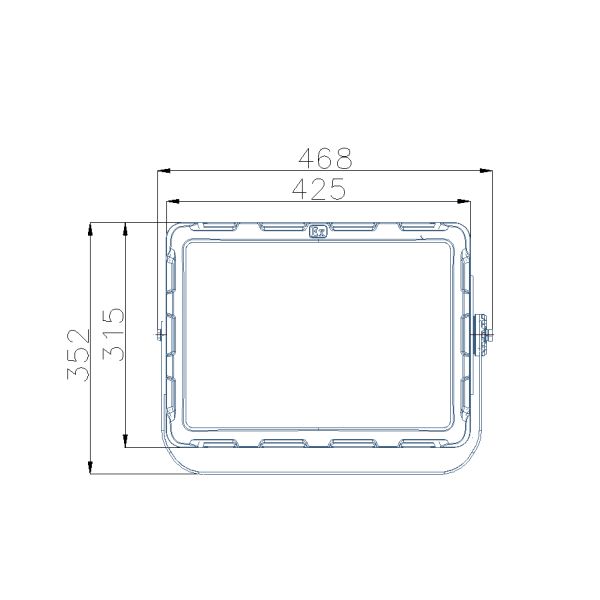 Integrated Industrial High Bay LED Light Fixtures , LED High Bay Lights 200W Anti Glare