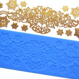 Edible Flexible Silicone Baking Utensils Cake Lace Mats Disposable Customized