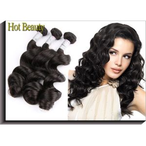 Unprocessed Virgin Peruvian Hair Extensions Natural Wave Virgin Human Hair