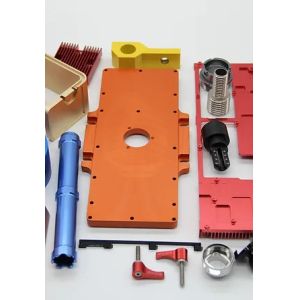 Precision Aluminum CNC Machined Components PEEK Machined Parts H14 Tolerance