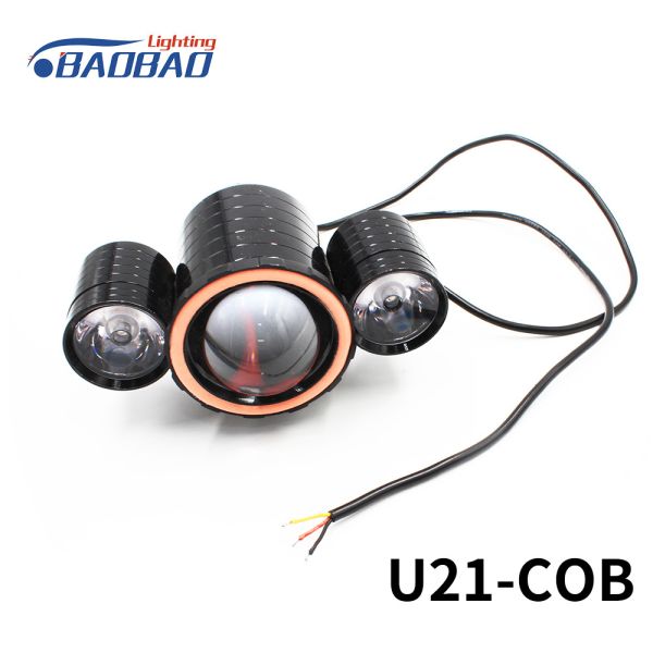 U21-COB 18w Motorcycle Transformer led headlight