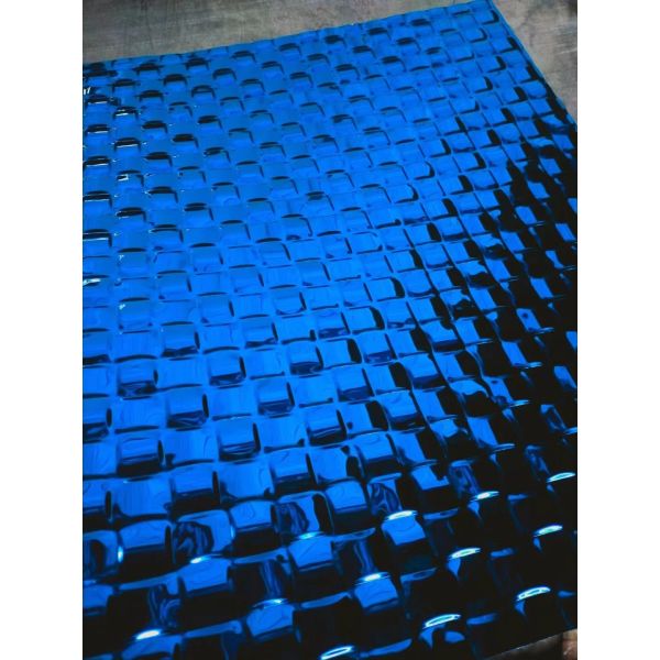 Water Ripple Corrugated Stainless Steel Sheet for Customized Architectural Decoration