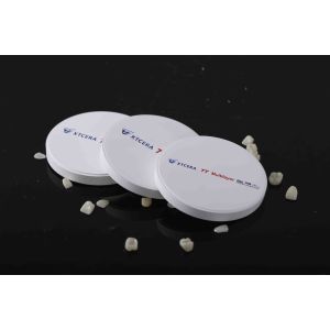 Whiter Translucent Zirconia Blocks Multi Layer Pre Sintered Zirconia