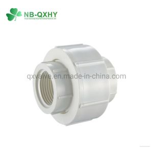 BS PVC Female Thread Tee for Water Supply Wall Thickness Pn16 UV Protection