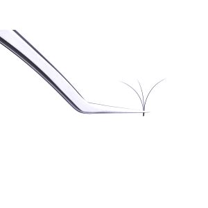 Surgical Grade Corrosion Proof Curved Eyelash Tweezers Lash Extensions Tools