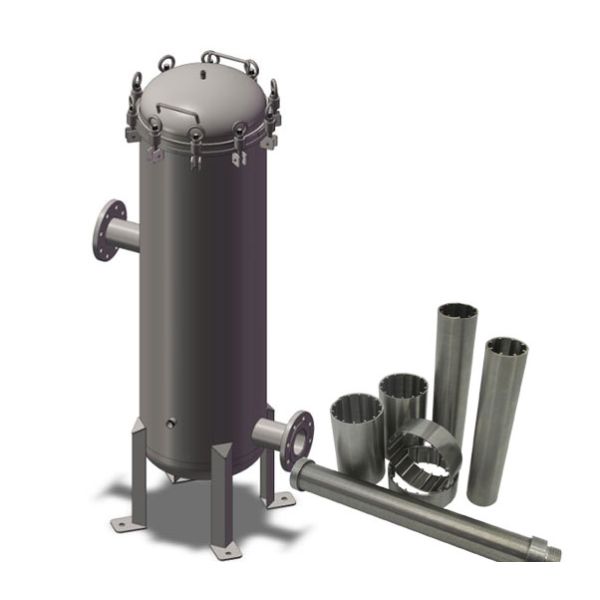 Steel Stainless Water Filter Housing High Pressure Filter Multi Cartridge Filter Housing