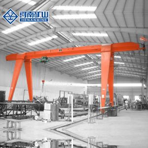 Steady Performance Single Girder Gantry Crane Weld Beam Structure For Factory