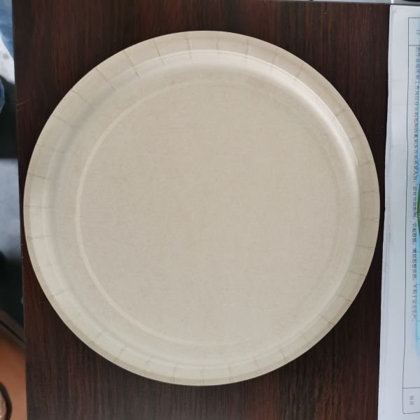 Oval Hydraulic Paper Plate Machine Colorful Paper Cup With Film By Coating Pla