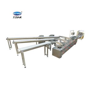 Automatic Cream And Jam Filling Sandwich Biscuit Machine With Packaging