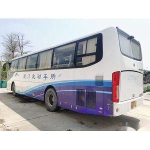 XMQ6119 Used Kinglong Buses 56 Seats 2+3 Layout Used Tour Bus Rear Engine Double