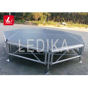 Latest High Performing Save Volume Acrylic Round DJ Platform Stage