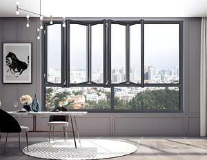 Noise-Reducing Folding Windows | Soundproof Design for Urban Apartments