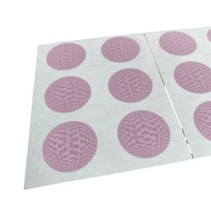 Quality Permanent Self Adhesive Security Labels with Hidden Message for sale