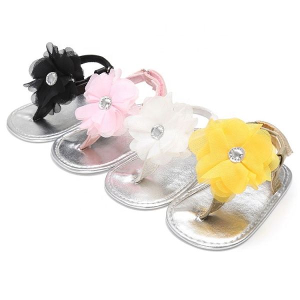 Buy 2019 Summer infant Sandals Colorful flower Newborn Toddler baby shoes for Boy and Girl at wholesale prices