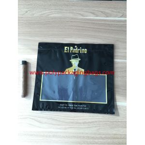 Large - Capacity Cigar Plastic Bags Sponge Humidification System Hold Ten