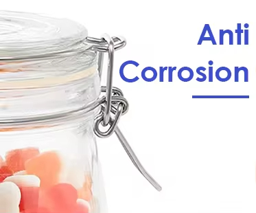 Popular Wholesale 100ml 180ml 280ml Food Grade Round Honey Glass Jar With Clip Cover