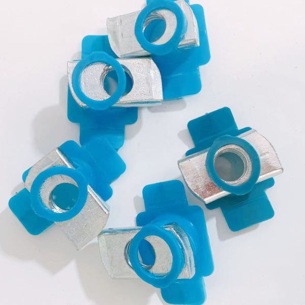 Reliable Durable Plastic Wing Nut Carbon Steel Nut HDG Fixing Channel Steel