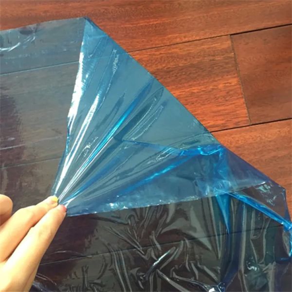 Wholesale Dustless Self Adhesive Hard Floor Protective Film Protection Roll Pe