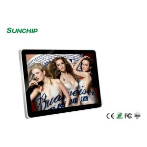 RK3288 Wall Mounted Advertising Display , Indoor Digital Advertising Display 23