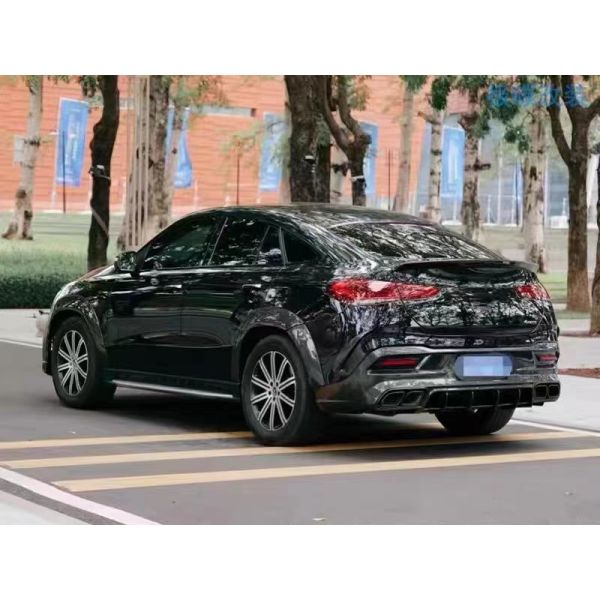 For Mercedes-Benz GLE COUPE Carbon Fiber Body Kit GLE COUPE Upgrades Top Style Carbon Fiber Front Lip Diffuser Widebody Kit