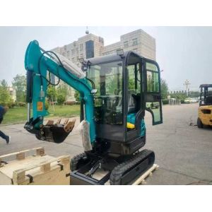 China Mini Excavator 1.3T Small Digger Excavator With Rubber Track
