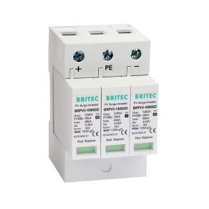 BRPV3-1000GD GDT 1000V Solar Dc Spd PV surge protection device