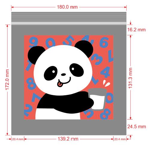 OEM Custom Printed Ziplock Bags Plastic Grip Seal Poly Bag With Heat Seal