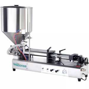 Pneumatic Piston Automated Filling Machine 304 Stainless Steel Hand Operated
