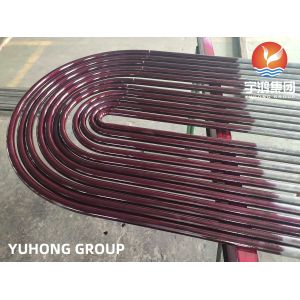 ASME SA179 Seamless Cold Drawn Low Carbon U Tubes For Calderas