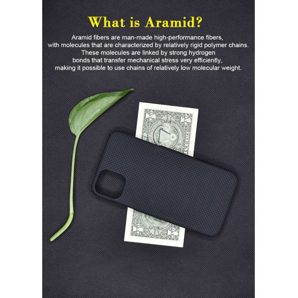 Aerospace Grade Aramid Fiber Phone Case For iPhone 11 Pro Max