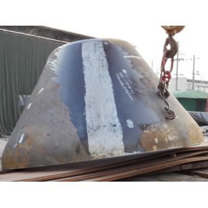 Polishing 304 Stainless Conical Head Cone Dish end Tank Heads with Welding