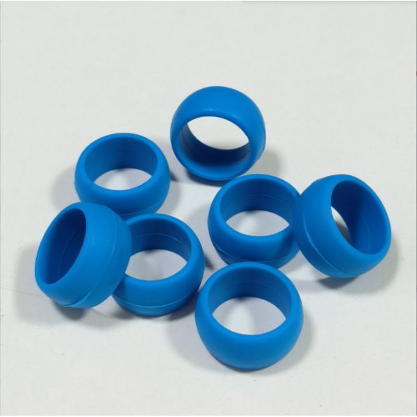 18mm Silicone Wedding Ring Suitable for Men and Women Colorful Design Food Grade Material