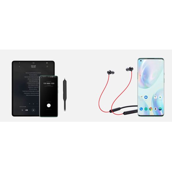 Global Version OnePlus Bullets Wireless Z Bass Edition BLE Connect IP55 Phone Calls Headset Earphone