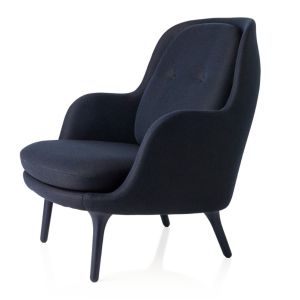 Ro Lounge Velvet Chair hotel lobby armchair fabric leather chair