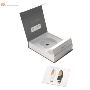 ﻿XL Packaging Custom Printed Cosmetic Boxes Facial Cleanser Flap Lid Packaging