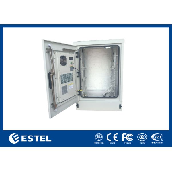 16U Telecom Outdoor Cabinet Outdoor 19 Inch Rack Cabinet IP55