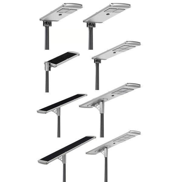 60 Watt Solar Powered Outdoor Street Lights Lithium Battery 42AH/12.8V With Carmon