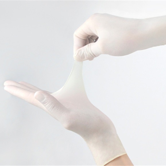 Anti Virus Disposable Medical Nitrile Gloves , Dentist Non Sterile Nitrile