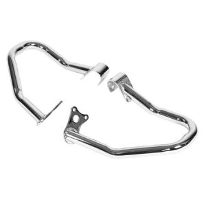 Custom Black Iron Pipe Bending Bumper For Motorcycle Engine By 3D Printing